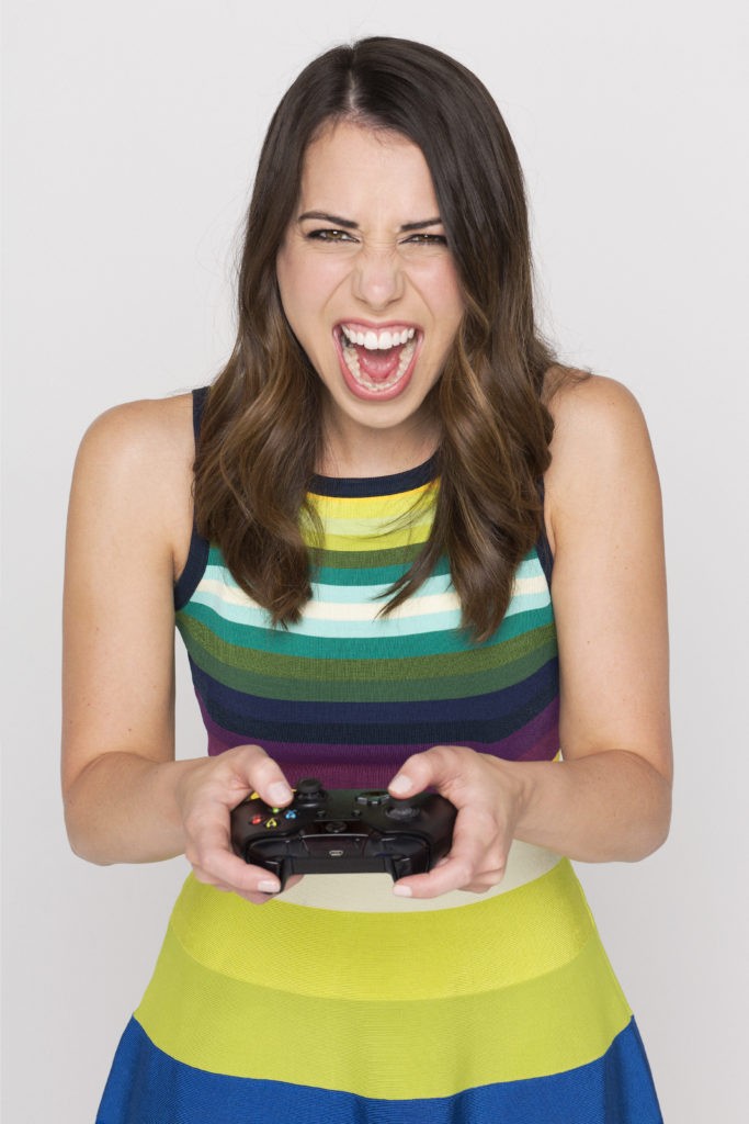 Laura is also a massive gamer!